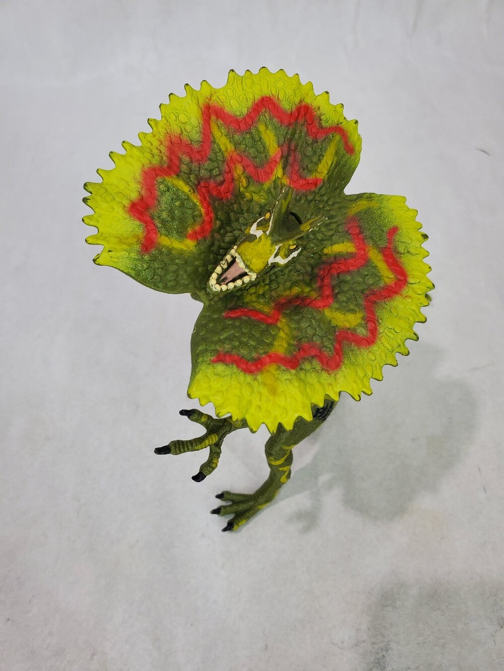 Hasboro 2000 Jurassic Park III Re-Ak A-Tak Series Dilophosaurus Sound Dinosaur